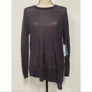 NWT Simply Vera Vera Wang Sweater Purple Size XS